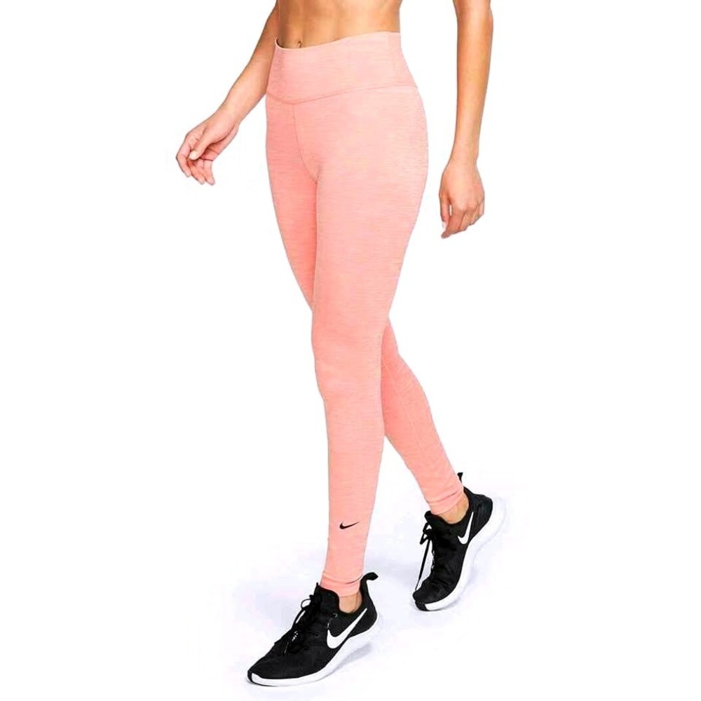 NIKE ~ ONE TIGHT FIT DRI FIT SMOOTH KNIT TRAINING TIGHTS ~ AJ8827-606 ~ Small - Picture 1 of 10